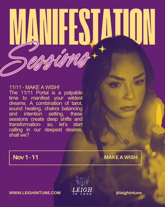 11/11 PORTAL: Manifestation Sessions